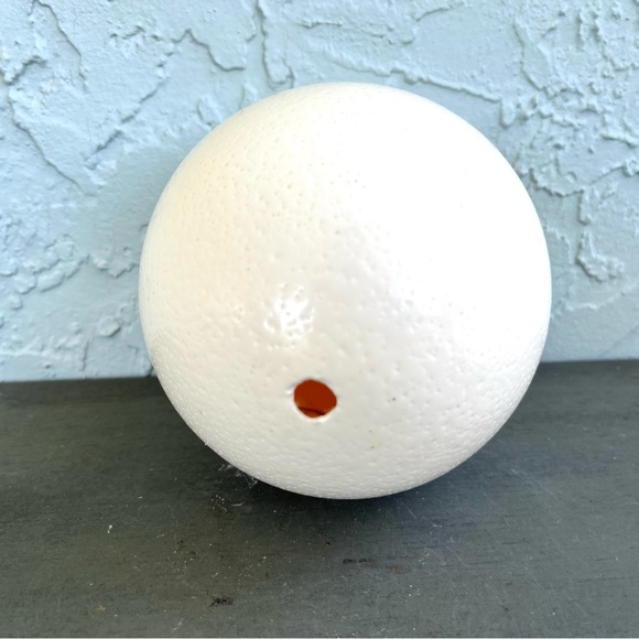 Ostrich Egg On A Cherub/Angel Bronze Stand - Picture 7 of 8